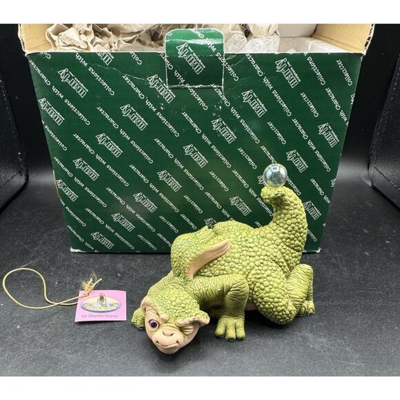 1994 Dragon Keep Spot Figurine by Marty Sculpture 5117 Mint In Original Box! - Picture 1 of 9